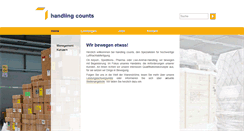 Desktop Screenshot of handling-counts.com